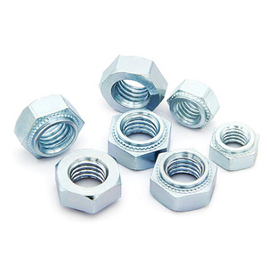 Écrou hexagonal M10 zingué autobloquant classe 8.8 métrique forgé pour usage industriel - Product Image 6