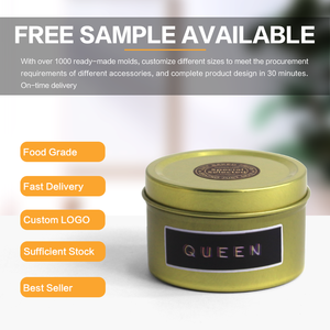 <span class=keywords><strong>JYB</strong></span>-cajas de lata de metal de alta calidad, 4/6/8/10/12/16oz, 0,23mm, contenedor de cera de perfume de forma redonda profunda, tarros de lata para velas, <span class=keywords><strong>precio</strong></span> barato - Product Image 3