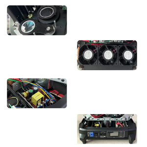 AOPU <span class=keywords><strong>Martin</strong></span> Led Spot Stage Beam Cutting Light 1200w CMY CTO CRI Framing Shutter Profile 4 In1 Moving Head Light for DJ Disco - Product Image 6