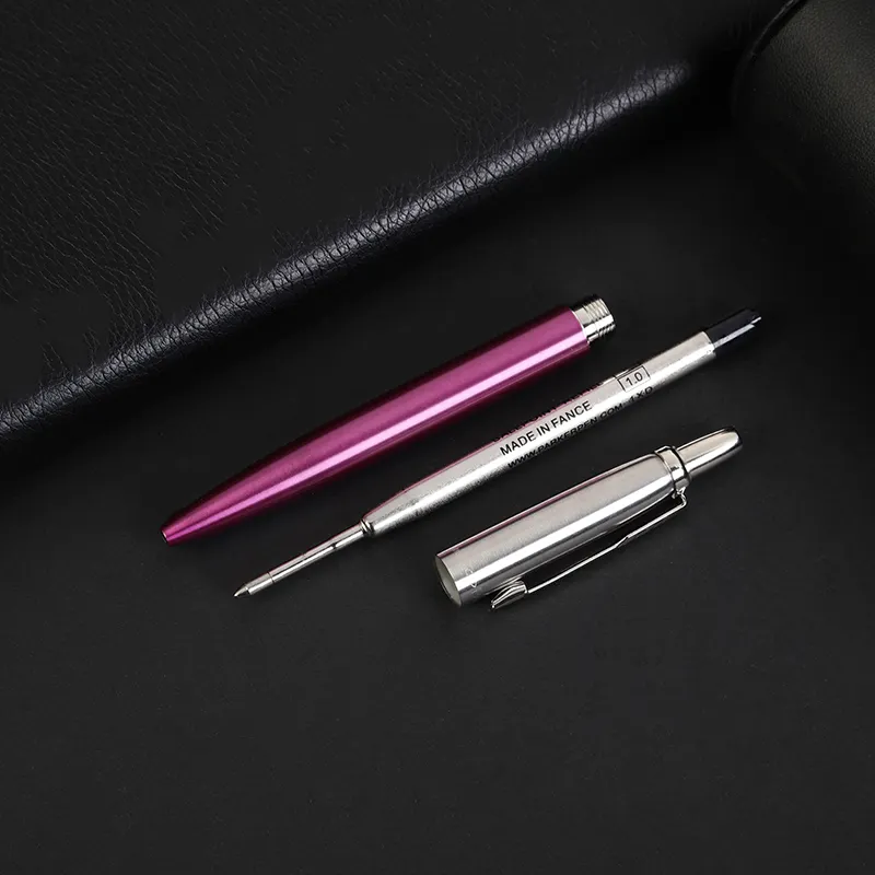 Jotter Pen Luxus Hochwertiges Edelstahl Benutzer definiertes Logo Klicken Sie auf Kugelschreiber Werbe geschenk Parker Jotter Classic Kugelschreiber
