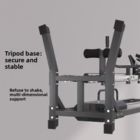 Appareil de fitness multifonctionnel à bras unique pour entraînement cardio intégré et croisement de câbles, usage domestique