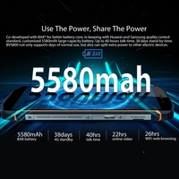 Téléphones mobiles Blackview BV5800 2 Go + 16 Go avec double caméra arrière, 5580 mAh, 5,5 pouces, Android 8, Quad Core, NFC, OTG, Smartphone 4G