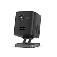 Mini projecteur de cinéma portable LOYAPIXI, batterie, 280 Ansi, 3D, 4K, vidéo, projecteur LED DLP, extérieur, maison