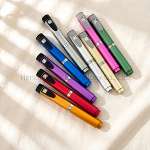 <span class=keywords><strong>Pluma</strong></span> de Inyección Reutilizable de Metal KQ, <span class=keywords><strong>Pluma</strong></span> de Inyección Reutilizable de Metal V2 con Cartucho de 3 ml, <span class=keywords><strong>Precio</strong></span> Especial para Diferentes Colores - Product Image 1