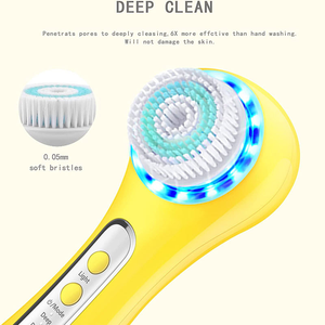 U901, superventas, regalos prácticos, IPX7, cepillo facial <span class=keywords><strong>de</strong></span> silicona exfoliante a prueba <span class=keywords><strong>de</strong></span> agua, varita <span class=keywords><strong>de</strong></span> belleza para purificar y limpiar - Product Image 6