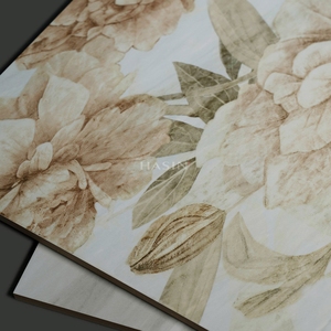 Piastrelle in Porcellana Stile Italiano 300X900, Lussuose Piastrelle Vintage Floreali in Ceramica per Pavimenti e Pareti di Cucina e <span class=keywords><strong>Bagno</strong></span> - Product Image 5