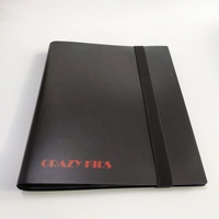 Classeur PP avec album de cartes de jeu de société personnalisé, album de cartes TCG à 9 pochettes