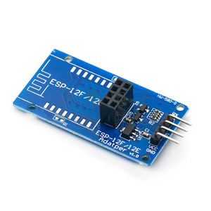Esp-12e 1 โมดูลอินเตอร์เน็ตไร้สายอินเทอร์เฟซ Uart Esp8266 ชิปเซ็ต 3.3v 5v บอร์ดอะแดปเตอร์ - Product Image 3
