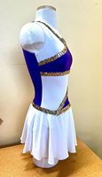 Costume de majorette sexy pour spectacle de danse, tenue de danse pour filles, uniforme de majorette de jazz avec cape