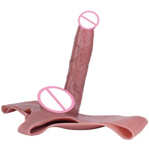 SXXY Strap on <b>Dildo</b>,Strap on Harness Lesbian Sex Toys Hollow <b>Dildo</b> Silicone Wearable <b>Dildos</b> High Elasticity Sex Toys for Couples - Product Image 5