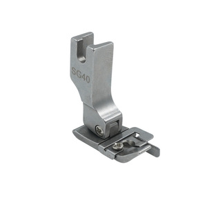 Prensatelas de acero SG40 para materiales delgados, antiarrugas, accesorio para máquina de coser de cama plana - Product Image 1
