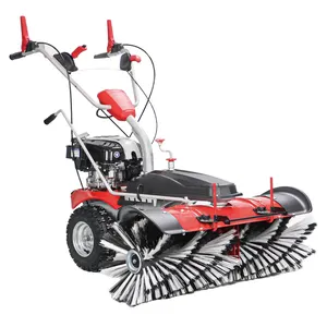 Factory Sales All Season Use Gasoline Garden Sweeper Power Broom Brush Snow Sweeper