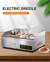 Plaque de cuisson électrique professionnelle en acier inoxydable pour extérieur, 1000-3000W, haute température, pour restaurant et usage domestique
