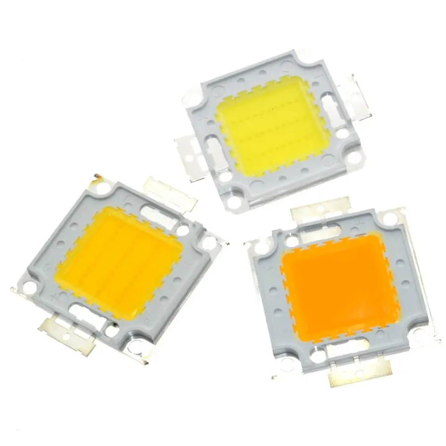 20W 30W 50W 100W LED tích hợp công suất cao dẫn bóng đèn trắng/Ấm trắng EPISTAR COB Chip dẫn đèn