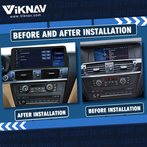 Lecteur multimédia Android 8+256 Go avec CarPlay sans fil, DSP, navigation GPS, écran tactile 10,25 pouces, radio de voiture 4G LTE pour BMW X3 X4 F25 F26 - Product Image 2