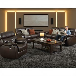 Leather Recliner <strong>Sofa</strong> Chair Home Theatre Lounge Single <strong>Seat</strong> <strong>7</strong> Seater Couch Living Room <strong>Sofas</strong> Furniture Set Sectional <strong>Sofa</strong> Modern - Product Image 2
