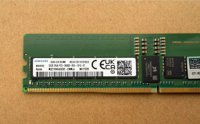 Untuk DDR5 32GB 5600MHz ECC REG RDIMM PC5 44800 Performa Tinggi Stabil Workstation Pusat Data M321R4GA3EB2CWM Server Bekas