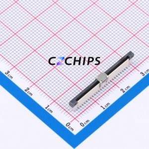 CAX-AFC11-50ICB-H4.4 FFC/FPC Connector SMD,P=0.5mm Connector Drawer Type Single Side Contact / Vertical 50P 0.5mm - Product Image 1