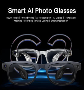 Lunettes intelligentes avec caméra IA en gros, enregistrement vidéo HD 1200P, capteur IMX219 8MP, Wi-Fi Bluetooth, traduction vocale, mémoire 16 Go - Product Image 6