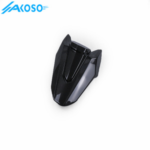 ฝาครอบเบาะหลังมอเตอร์ไซค์คาร์บอนไฟเบอร์แห้<span class=keywords><strong>ง</strong></span> AKOSO สำหรับ Honda CB650F <span class=keywords><strong>CBR650F</strong></span> ปี 2014-2018 CB650R CBR650R ปี 2019+ - Product Image 5