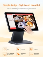 Sistema POS Inteligente con Pantalla Táctil Capacitiva Multi-OS GSAN GS-T2 de 15.6 Pulgadas para Restaurantes y Tiendas Minoristas, Fabricante OEM ODM