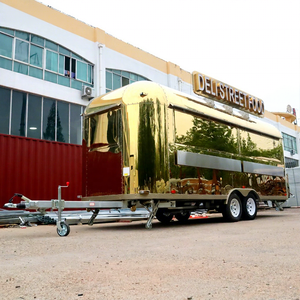 WeTruth-Remorque mobile en acier inoxydable pour barbecue Hotdog, camion <span class=keywords><strong>de</strong></span> restauration rapide en Thaïlande pour servir <span class=keywords><strong>de</strong></span> la crème glacée - Product Image 1