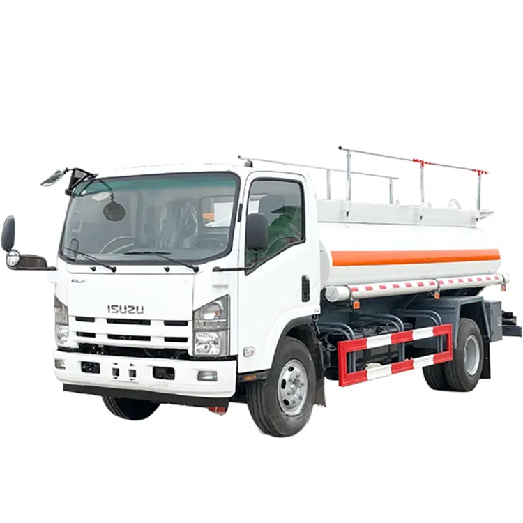 Dongfeng che trasporta l'autocisterna dell'olio autocisterna della benzina 6x4 5000 litri Bowser Mobile automatico dell'olio del acciaio al carbonio 4 - 6L 4 x2