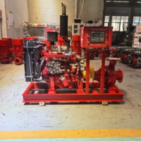 Pompe submersible puissante de type pompe à incendie, 0,1 - 10 bars, avec technologie centrifuge pour une évacuation efficace de l'eau