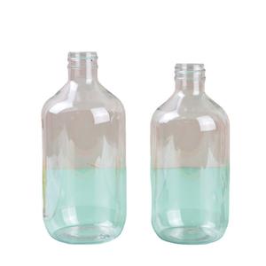 Botella de Plástico Transparente de Cuello Largo y Redondo para Cosméticos, Envase Recargable con Bomba para Lociones, Productos Químicos de Uso Diario, Personalizable - Product Image 2