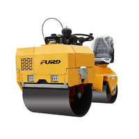 Livraison Gratuite CE Mini Compacteur Vibratoire 0,7 Tonne à Haute Amplitude et Haute Fréquence pour le Compactage de l'Asphalte et du Sol