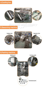 Línea de producción de maní recubierto de chocolate Equipo de recubrimiento para asar maní Precio de horno oscilante de maní tostado - Product Image 3