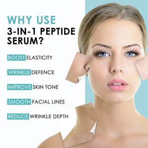 Offre Spéciale 3-en-1 Peptide Anti-rides Sérum Visage Raffermissant Rajeunissant Blanchiment De La Peau Produits De Beauté Sérum Anti-âge - Product Image 4