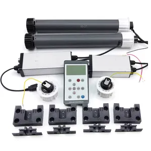 Street standing double side scrolling light box system with 24v brushless motor MHNW-60