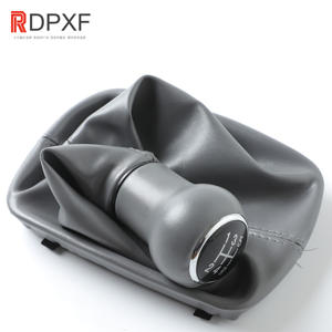 Para <span class=keywords><strong>AUDI</strong></span> <span class=keywords><strong>A6</strong></span> C5 A4 B5 A8 D2 <span class=keywords><strong>1997</strong></span> 1998 1999 2000 2001, pomo de palanca de cambios de 5/6 velocidades, cubierta de funda de palanca de cambios para coche. - Product Image 2