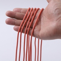 Kits de joints en silicone de 2 mm de différentes formes, joints toriques rouges en mousse, joints ronds