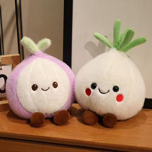 Design Kawaii <span class=keywords><strong>aglio</strong></span> cipolla zenzero bambola peluche giocattoli di peluche personalizzati dal disegno di frutta e verdura peluche - Product Image 4