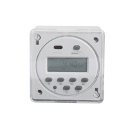 Minuteur numérique programmable LCD CN101A AC/DC 12V 24V 110V 120V 220V 230V 240V avec relais de puissance hebdomadaire 8A à 16A