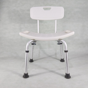 Chaise de douche OEM en plastique et alliage d'aluminium, antidérapante, pour personnes âgées et femmes enceintes, capacité 150 kg - Product Image 4