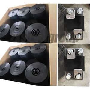 แผ่นยางรองทางรถไฟสำหรับดูดซับแรงกระแทกอุปกรณ์เสริมรางรถไฟผู้จัดจำหน่ายในจีน - Product Image 4