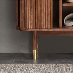 <span class=keywords><strong>Meuble</strong></span> de rangement moderne en bois avec chaîne de tirage pour entrée, organisateur de <span class=keywords><strong>chaussures</strong></span>, armoire <span class=keywords><strong>à</strong></span> <span class=keywords><strong>chaussures</strong></span> ronde, mobilier de salon - Product Image 4