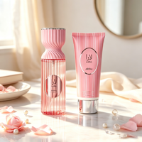 POETRY TIME Factory Direct Bulk Stock Luxe Roze Gezichtsverzorgingsset Vrouwen Beauty Zoete Fruit Body Mist