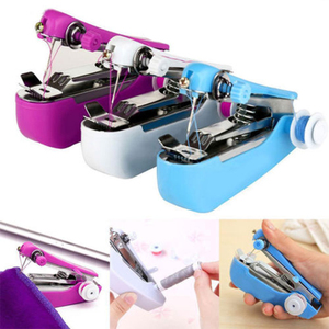 Machine à <span class=keywords><strong>coudre</strong></span> électrique portable 202 201 pour perruques, mini <span class=keywords><strong>surjeteuse</strong></span> domestique avec table d'extension manuelle et moteur pour usage domestique - Product Image 5