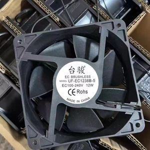 พัดลมไร้แปรงถ่าน Ec รุ่น UF-EC1238B-5 240V 12W ผลิตในประเทศจีน - Product Image 1