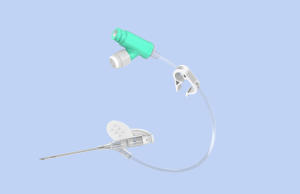 สายสวนฉีดยาแบบใช้แล้วทิ้งชนิดปีกผีเสื้อพร้อมช่องฉีดยาสำหรับการบำบัดด้วยการให้สารน้ำทางหลอดเลือดดำและการถ่ายเลือดในโรงพยาบาล - Product Image 3