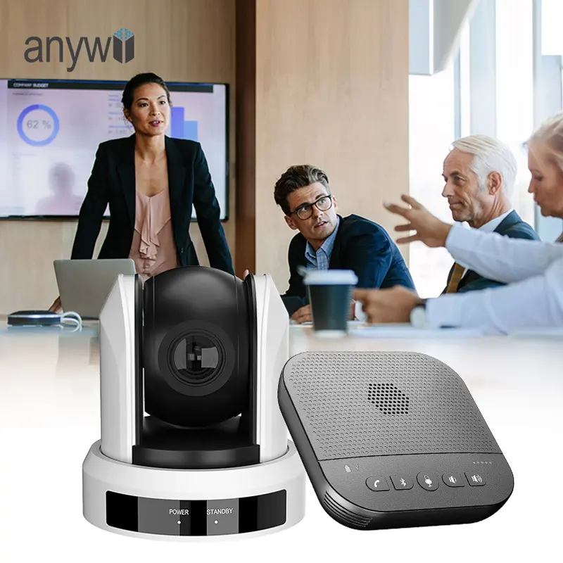 Anywii sistema di videoconferenza audio e videoconferenza gruppo telecamera ptz altoparlante microfono per conferenze