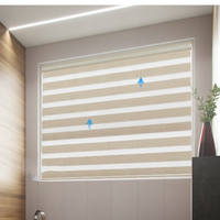 Stores verticaux électriques intelligents intégrés de haute qualité du fabricant, occultants pour salon et bureau