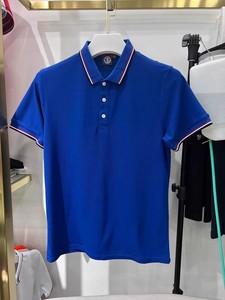 Camiseta de Polo de poliéster 100% <span class=keywords><strong>para</strong></span> hombre, camiseta de Golf con estampado de logotipo personalizado <span class=keywords><strong>para</strong></span> Polo, bordado de talla grande, manga corta, antibolitas - Product Image 4