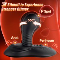 Ein tragbarer Strap-on-Dildo-Sexapparat mit App und Fernbedienung für Klitoris- und Vaginalvibration wird direkt vom Hersteller verkauft.