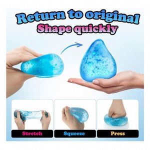 Giant 12-Piece Silicone Squishy Kit Cute Animals Fruits Donuts Stress Relief <b>Squeeze</b> Toys for Kids Ages 8-14 Parties Gifts - Product Image 5