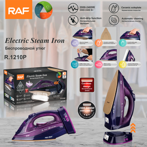 Plancha de Vapor Eléctrica inalámbrica más vendida de la RAF, plancha de vapor <span class=keywords><strong>barata</strong></span> al por mayor de fábrica - Product Image 4